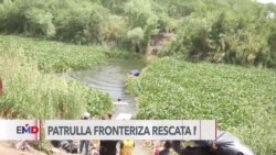 Patrulla Fronteriza rescata migrantes en frontera sur de EEUU