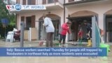 VOA60 World- Rescue workers searched Thursday for people still trapped by floodwaters in northeast Italy