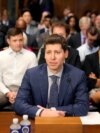 Izvršni direktor kompanije "OpenAI" Sam Altman svjedoči u Senatu o vještačkoj inteligenciji. (Foto: REUTERS/Elizabeth Frantz)