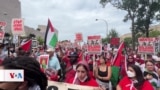 Manifestantes repudian visita de Netanyahu