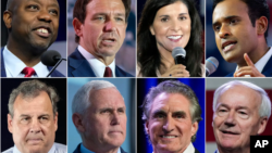 Os candidatos republicanos à nomeação para a Presidência