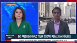 Laporan Langsung VOA untuk Kompas TV: Sidang Pendakwaan terhadap Donald Trump di Pengadilan Manhattan, New York
