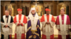 Митрополит Філадельфійський Борис Ґудзяк та архиєпископ Вашингтона кардинал Вілтон Грегорі під час спільної молитви за Україну у США
