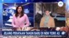 Laporan Langsung VOA untuk Headline News-MetroTV: Jelang Perayaan Tahun Baru di New York, AS  