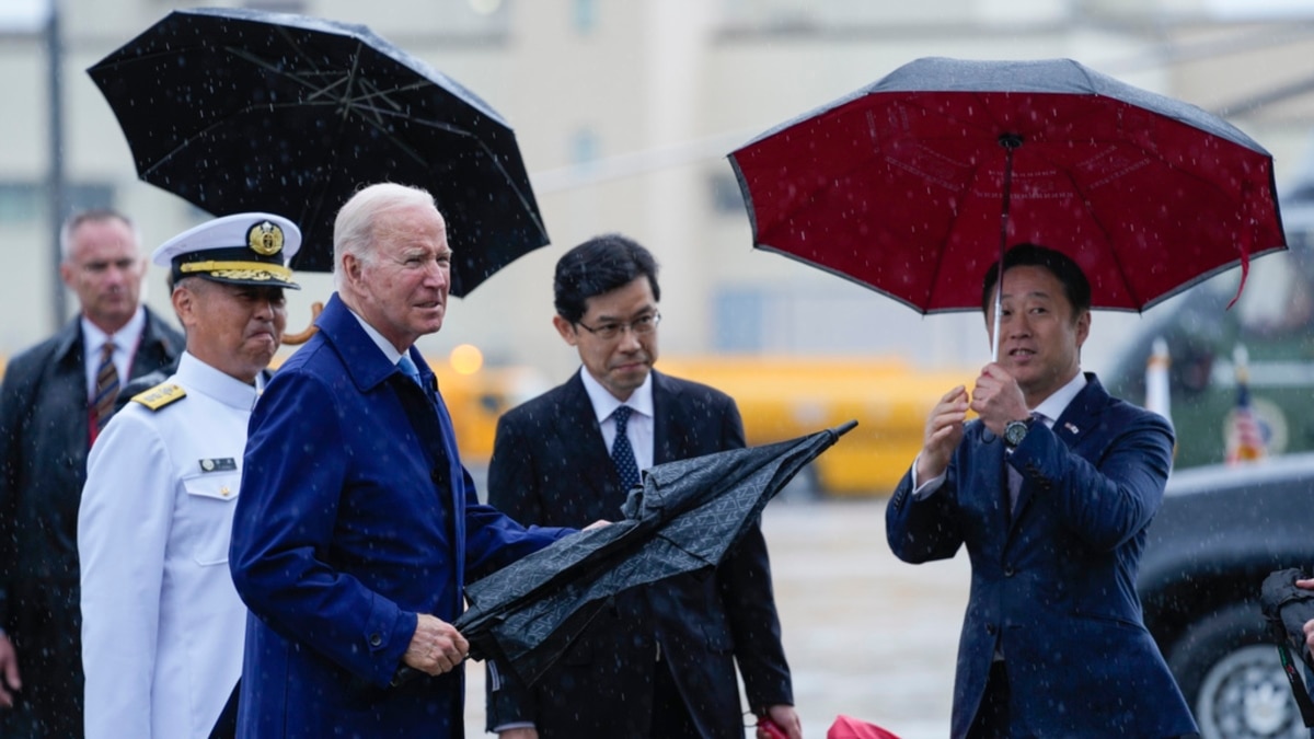 Biden visits Japan for G7 talks