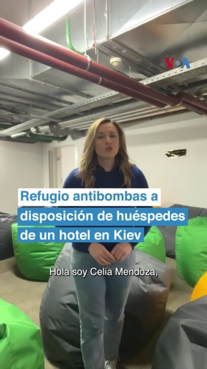 ¿Cómo es un refugio antibombas en Ucrania?