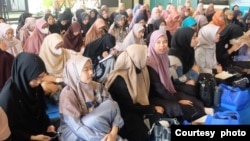 Peserta IHSD 2023 oleh Yayasan Solidaritas Peduli Jilbab di Jakarta (dok. pribadi).