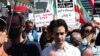 تجمع اعتراضی ایرانیان در لندن، بریتانیا. شنبه ۹ اردیبهشت ۱۴۰۲
