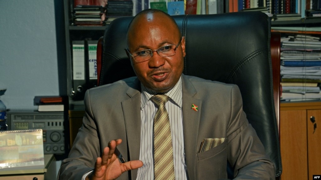 Alain-Guillaume Bunyoni était devenu Premier ministre du Burundi en 2020.