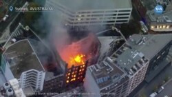 Sydney’de 7 katlı binada yangın 