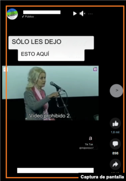 Captura del reel publicado en Facebook. El texto en la imagen fue traducido al español con ayuda de Google Translate.