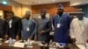 Des membres de la délégation du Nigeria lors des travaux de la commission mixte à Yaoundé au Cameroun.