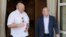 FILE - Russian President Vladimir Putin, right, and Belarusian President Alexander Lukashenko speak during their meeting at the Bocharov Ruchei residence in the resort city of Sochi, Russia, Friday, June 9, 2023. 