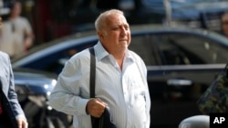 Fred Daibes enters federal court in New York, July 16, 2024.