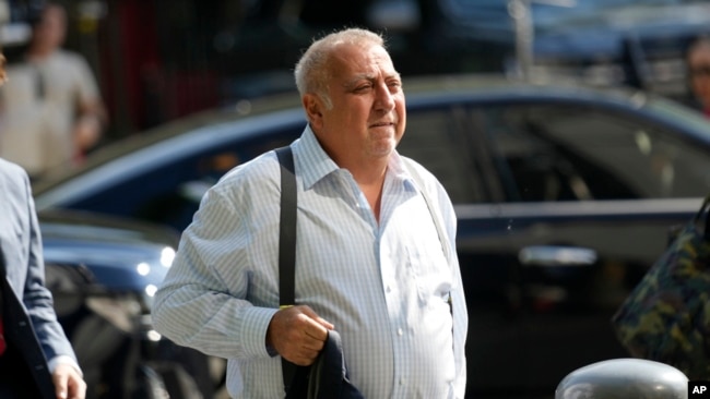 Fred Daibes enters federal court in New York, July 16, 2024.