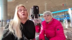 "Estamos tristes, porque este país está viviendo una situación horrible", aseguran las argentinas Claudia y Norma Pineda desde Israel