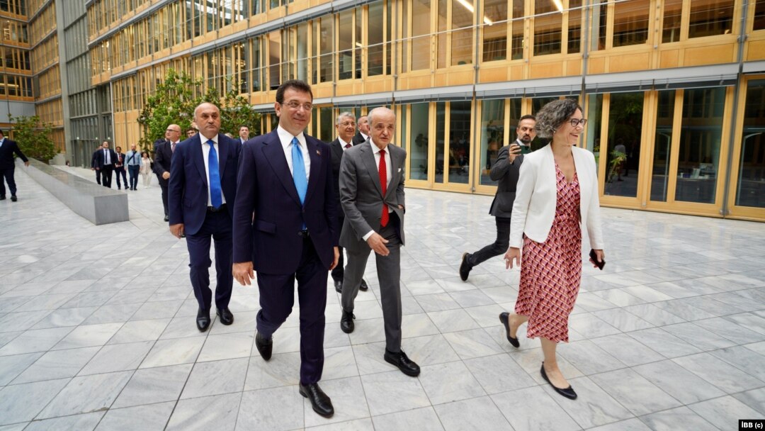 İBB Başkanı Ekrem İmamoğlu, Almanya'da resmi temaslarda bulundu