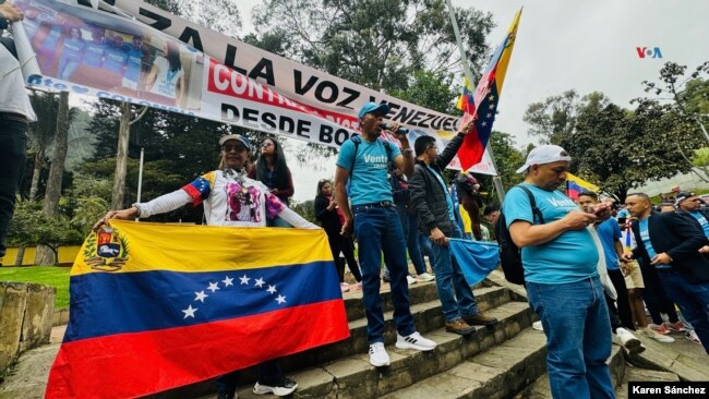 En fotos: Oposición venezolana lanza campaña presidencial en Colombia