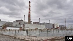 FILE - A general view of the Russian-controlled Zaporizhzhia nuclear power plant in southern Ukraine on March 29, 2023.