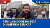 Laporan VOA untuk iNews: Pemilu Indonesia 2024 di Amerika Serikat 