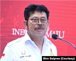 Mentan akan bekerja sama dengan asosiasi dan stakeholder terkait untuk memberikan pelatihan kepada para petani untuk membuat pupuk organik secara mandiri yang berasal dari alam sekitar tempat tinggal petani. (Foto: Biro Setpres)