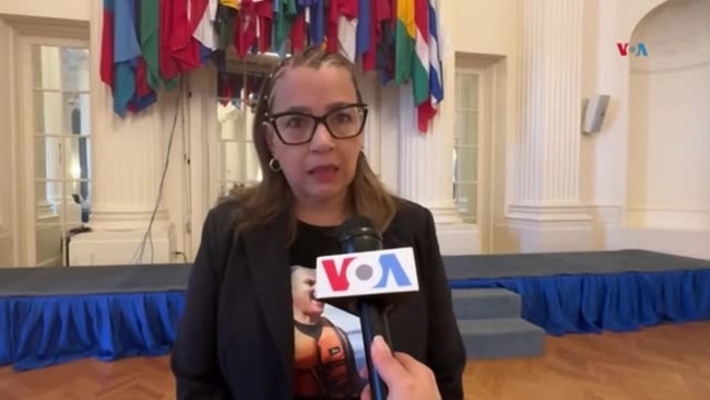 Esposa de hombre asesinado en Venezuela presenta su testimonio ante la OEA