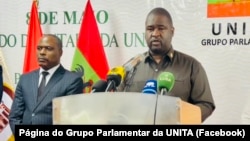 Liberty Chiyaka, presidente do grupo parlamentar da UNITA, Luanda, Angola