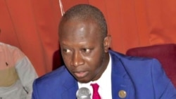 Bamako, Mali -RPM political party spokesperson Sekou Niame BATHILY reaction to the official date ending the transitional government on March 26, 2024