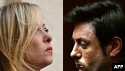 COMBO-ITALY-POLITICS-MELONI