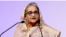 বাংলাদেশের প্রধানমন্ত্রী শেখ হাসিনা।
