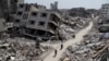 غزہ جنگ کے چھ ماہ مکمل: غزہ میں ملبے کے ڈھیر، جنگ بندی کی کوششیں 