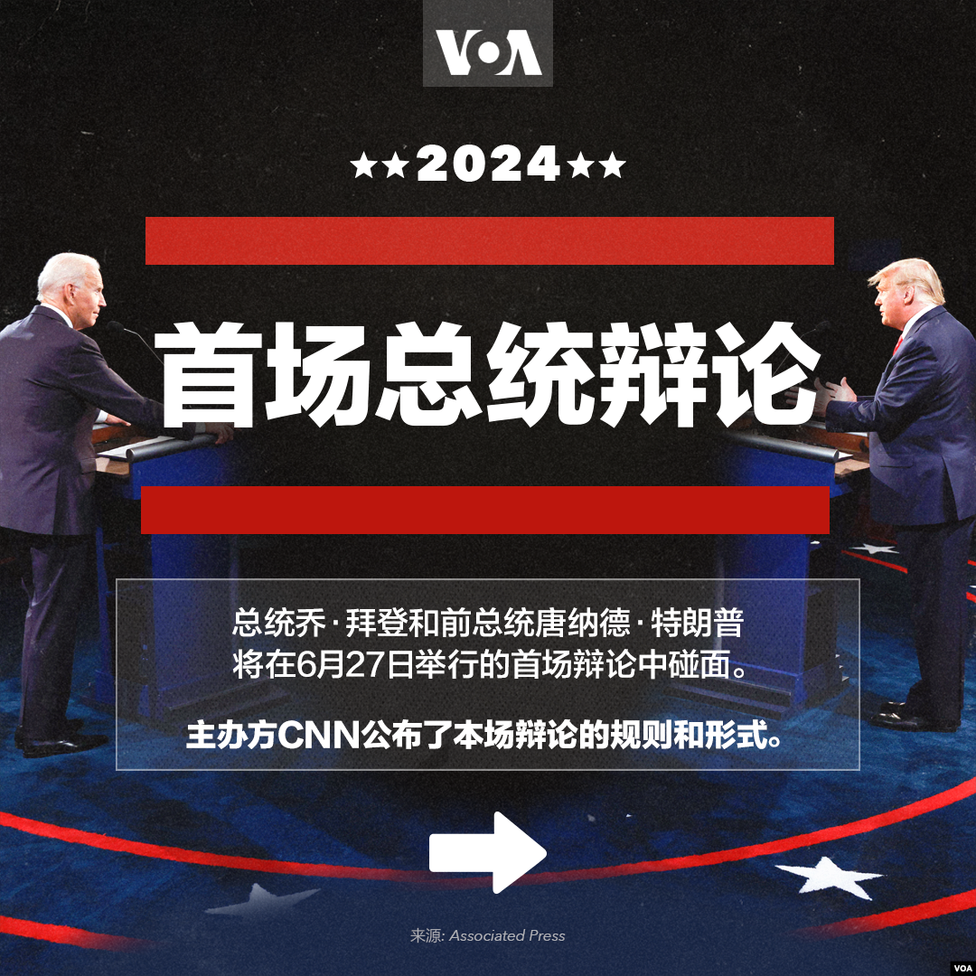 2024年首场总统辩论的规则和形式