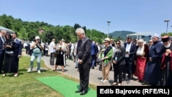 Američki ambasador u BiH Michael J. Murphy na komemoraciji genocida u Srebrenici, 11.07.2023.