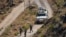 FILE - UN peacekeepers (UNIFIL) seen along the Lebanese side of the border with Israel, seen from Israel, July 6, 2023.