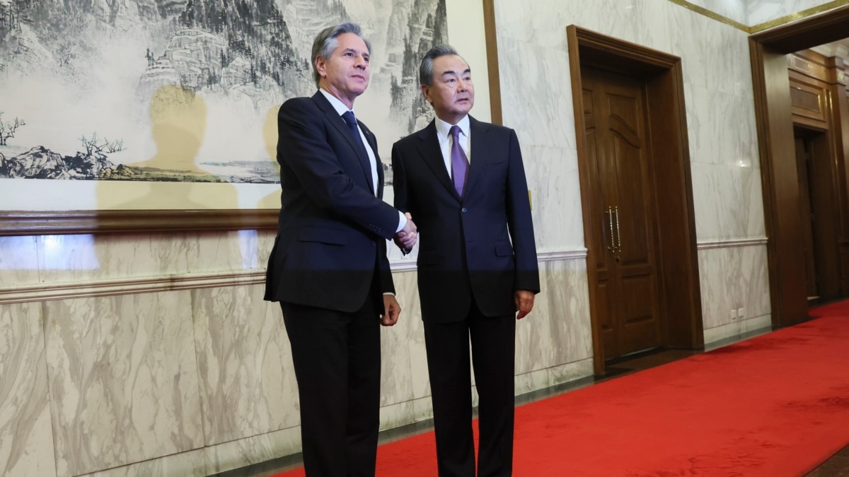 Blinken meets top Chinese diplomat in Beijing