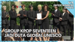 VOA Entertainment Update: Group Kpop Seventeen jadi Duta Global UNESCO