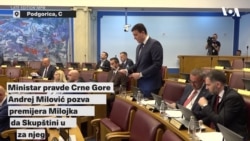 Crnogorski ministar pravde Milović: Više ne želim da ćutim