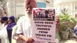 کینیڈا میں ہردیپ سنگھ نجر کے قتل کے خلاف مظاہرہ