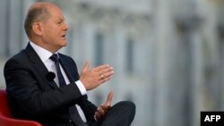 El canciller alemán, Olaf Scholz, catalogó las conversaciones en busca de la paz de "muy importantes y en realidad son solo el comienzo".