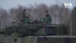 Як українці тренуються на танках Leopard 2 в Польщі. Відео