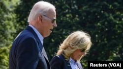 Shugaban kasar Amurka Joe Biden da matarsa Jill Biden 