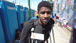 Carlos Manuel, migrante venezolano