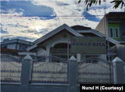 Rumah singgah YKAKI Makassar untuk keluarga pasien anak dengan kanker dari kawasan timur Indonesia selama menjalani pengobatan di RSUP Wahidin Sudirohusodo. (Foto: Courtesy/Nurul H)