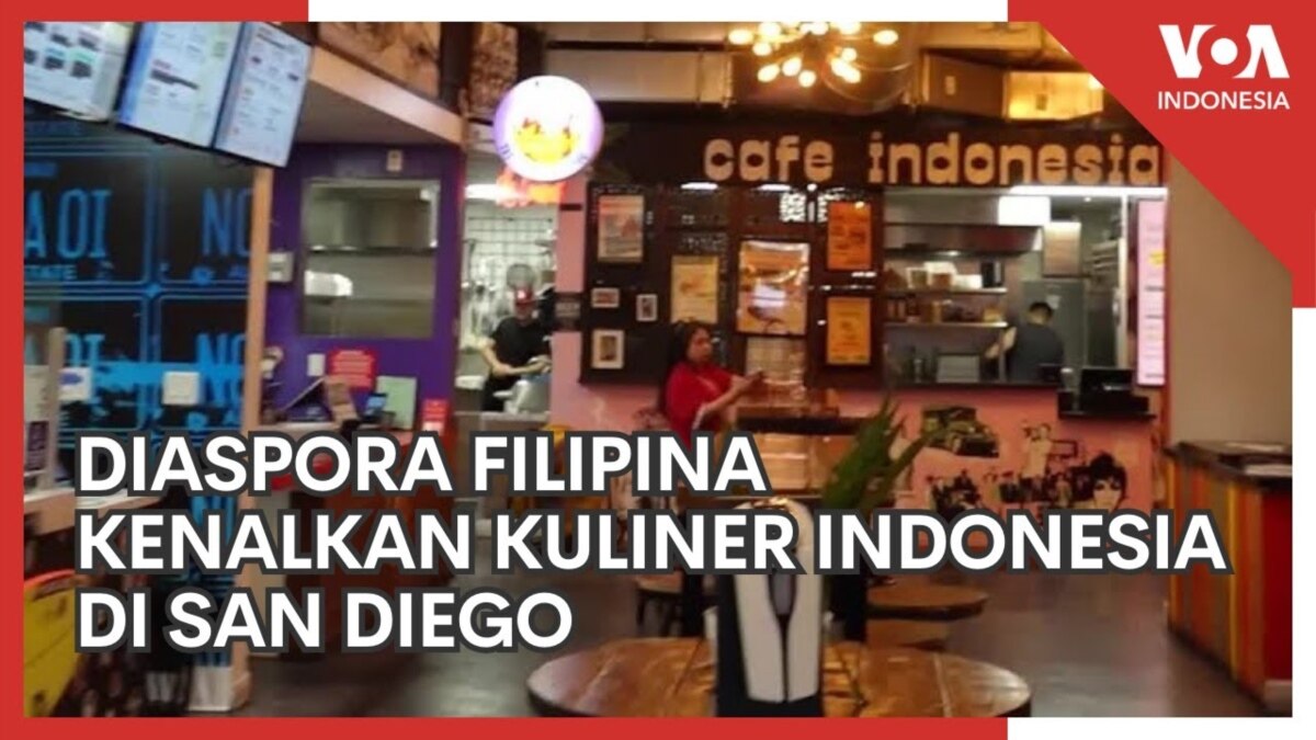 Diaspora Filipina Kenalkan Kuliner Indonesia di San Diego