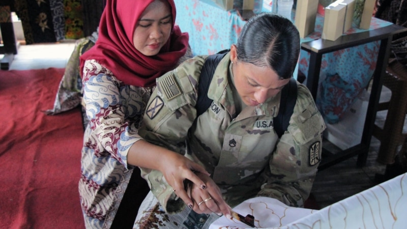 Batik di Tengah Latihan Bersama Super Garuda Shield 2023