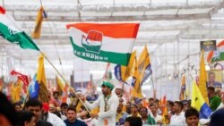 Thousands rallied in India’s capital as the opposition bloc and Prime Minister Modi launched their campaigns.