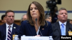 U.S. Secret Service Director Kimberly Cheatle attends a House of Representatives Oversight Committee hearing on the security lapses that allowed an attempted assassination of Republican presidential nominee Donald Trump, in Washington, July 22, 2024. 