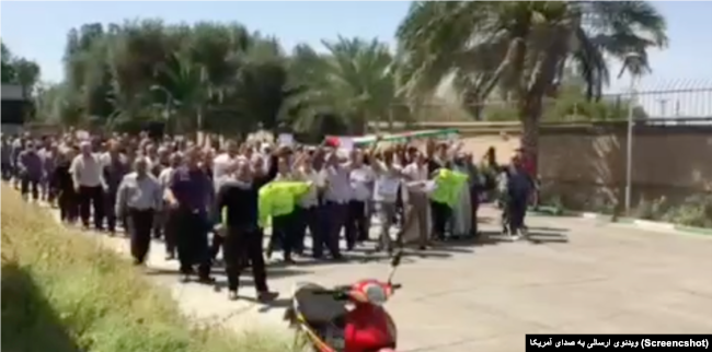 اعتراضات بازنشستگان در هفت‌تپه؛ دوشنبه ۱۱ اردیبهشت ۱۴۰۲