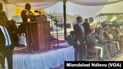 President Emmerson Mnangagwa at National Heroes Acre