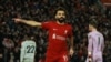 Mohamed Salah dari Liverpool merayakan gol kedua mereka pada pertandingan sepak bola Liga Premier antara Liverpool melawan Wolverhampton Wanderers di Anfield, Liverpool, Inggris, 1 Maret 2023. 